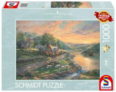Opakowanie Puzzle PQ 1000 Thomas Kinkade Jutrzenka G3