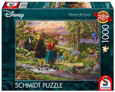 Opakowanie Puzzle PQ 1000 Thomas Kinkade Merida Waleczna G3