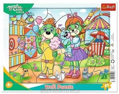 Opakowanie Puzzle ramkowe 25 Rodzinny dzień TREFL