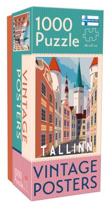 Opakowanie Puzzle Vintage Tallinn 1000 elementów