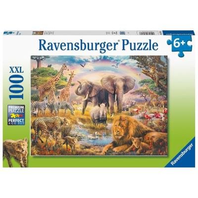 Opakowanie Puzzle XXL 100 Dzikie zwierzęta