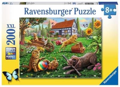 Opakowanie Puzzle XXL 200 Zabawa w ogrodzie