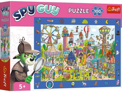 Opakowanie Puzzle100 Obserwacyjne - Spy Guy Miasteczko TREFL