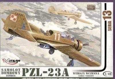 Opakowanie PZL-23A Karaś Polski Samolot - wersja wczesna