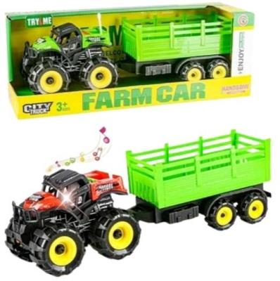 Opakowanie Quad z przyczepą ze światłem i dźwiękiem 34cm mix