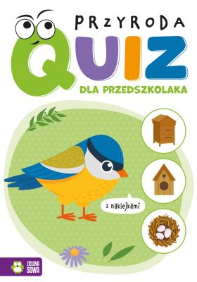 Okładka książki Quiz dla przedszkolaka. Przyroda