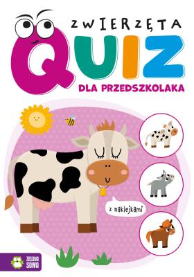 Okładka książki Quiz dla przedszkolaka. Zwierzęta