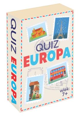 Quiz Europa MINI. Autor: Opracowanie zbiorowe. SmakLiter.pl Okładka książki Quiz Europa MINI