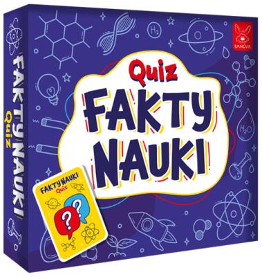 Quiz Fakty Nauki. Wydawca: Kangur. SmakLiter.pl Opakowanie Quiz Fakty Nauki