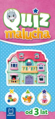 Okładka książki Quiz malucha z zajączkiem. 3+. Quiz malucha