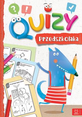 Okładka książki Quizy przedszkolaka. Czerwone
