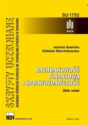 Okładka książki Rachunkowość finansowa i sprawozdawczość