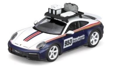 Racing Porsche 911 Dakar Met. Blue 953 BBURAGO. Wydawca: BBurago. SmakLiter.pl Opakowanie Racing Porsche 911 Dakar Met. Blue 953 BBURAGO