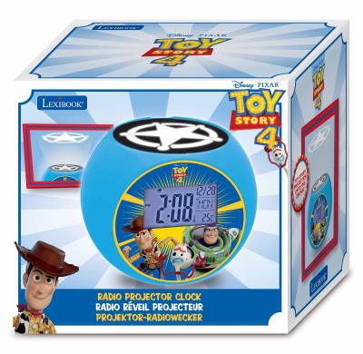 Opakowanie Radio budzik z projektorem Toy Story Lexibook RL975TS