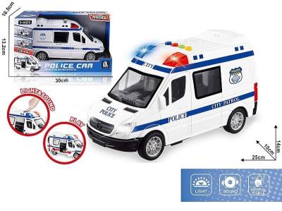 Opakowanie Radiowóz z otwieranymi drzwiami światło, dźwięk