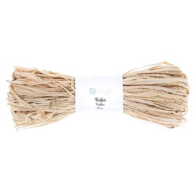 Rafia naturalna 50g. Wydawca: Dalprint. SmakLiter.pl Opakowanie Rafia naturalna 50g
