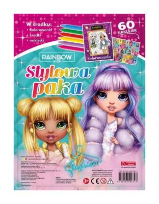 Okładka książki Rainbow High. Stylowa paka