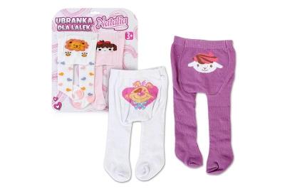 Opakowanie Rajstopy dla lalki Natalia 2 szt. mix