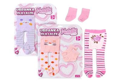 Opakowanie Rajstopy + skarpetki dla lalki Natalia mix