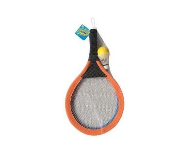 Rakietki plażowe 2szt 50cm. Wydawca: Icom. SmakLiter.pl Opakowanie Rakietki plażowe 2szt 50cm