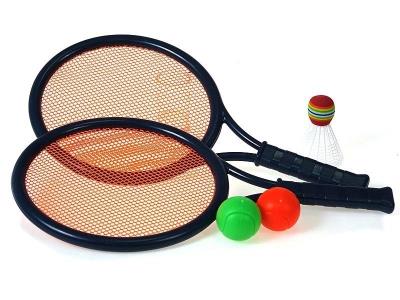 Opakowanie Rakietki z piłeczkami piankowymi i lotką