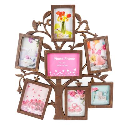 Opakowanie Ramka Gallery brązowa 7 zdjęć