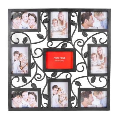 Opakowanie Ramka Gallery czarna liście