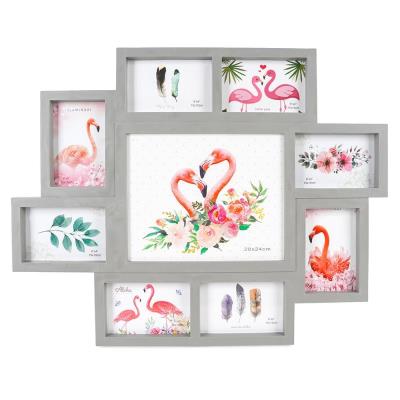 Opakowanie Ramka Gallery szara 9 zdjęć