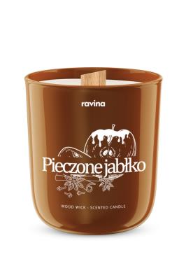 Ravina Świeca sojowa Pieczone Jabłko 175g. Producent: Ravina. SmakLiter.pl Zdjęcie produktu Ravina Świeca sojowa Pieczone Jabłko 175g