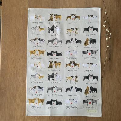 Opakowanie Ręcznik kuchenny TT04 Urocze pary psów