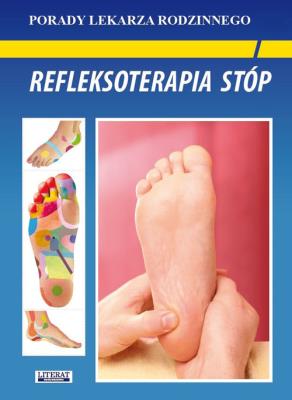Refleksoterapia stóp. Autor: Chojnowska Emilia; Malanowska-Mamrot Justyna; Jaskólski Karol. SmakLiter.pl Okładka książki Refleksoterapia stóp