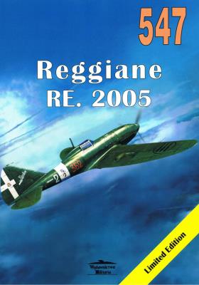 Okładka książki Reggiane RE. 2005 nr 547