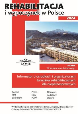 Okładka książki Rehabilitacja i wypoczynek w Polsce 2024