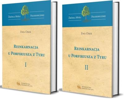 Okładka książki Reinkarnacja u Porfiriusza z Tyru T.1-2