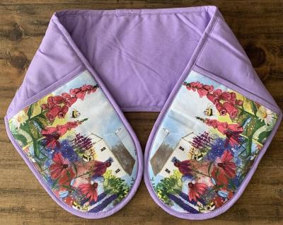 Opakowanie Rękawice kuchenne GLV15 Pszczoły w ogrodzie