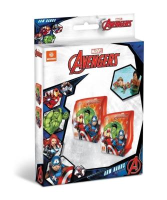 Rękawki do pływania Avengers. Wydawca: Mondo. SmakLiter.pl Opakowanie Rękawki do pływania Avengers