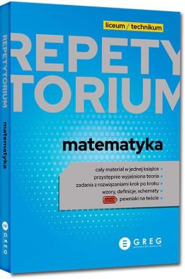 Okładka książki Repetytorium LO matematyka