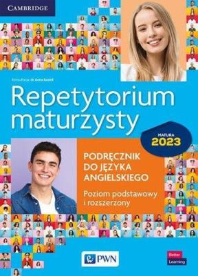 Repetytorium maturzysty Podręcznik do języka angielskiego Poziom podstawowy i rozszerzony. Autor:   Praca zbiorowa. SmakLiter.pl Okładka książki Repetytorium maturzysty Podręcznik do języka angielskiego Poziom podstawowy i rozszerzony