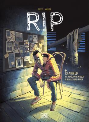 RIP. Autor: Monier Julien, Gaet's Gaet's. SmakLiter.pl Okładka książki RIP