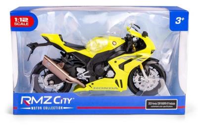 RMZ 1:12 Honda CBR1000RR-R Fireblade 2020 żółty. Wydawca: Daffi. SmakLiter.pl Opakowanie RMZ 1:12 Honda CBR1000RR-R Fireblade 2020 żółty