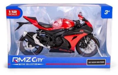 RMZ 1:12 Suzuki GSX R1000R (Regular) czerwony. Wydawca: Daffi. SmakLiter.pl Opakowanie RMZ 1:12 Suzuki GSX R1000R (Regular) czerwony