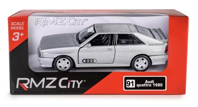Opakowanie RMZ City Audi Quattro Coupe (1980-1991) srebrny w skali 1:35