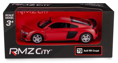 Opakowanie RMZ City Audi R8 2019 Matte Czerwony w skali 1:35