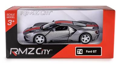 Opakowanie RMZ City Ford GT 2019 szary w skali 1:39