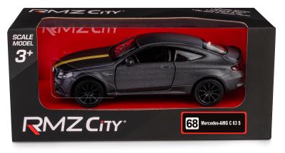 Opakowanie RMZ City Mercedes-Benz C63 S AMG Coupe 2019 Matte szary w skali 1:35