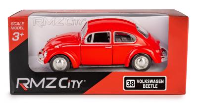 Opakowanie RMZ City Volkswagen Beetle 1967 czerwony w skali 1:32