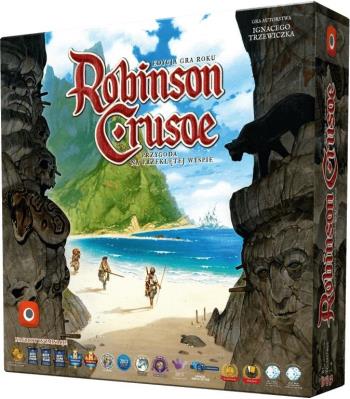 Okładka książki Robinson Crusoe Przygoda na przeklętej wyspie