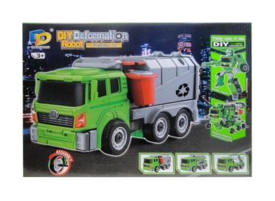 Opakowanie Robot 2w1 śmieciarka do skręcania