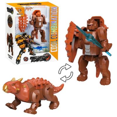 Opakowanie Robot Dinozaur 2w1