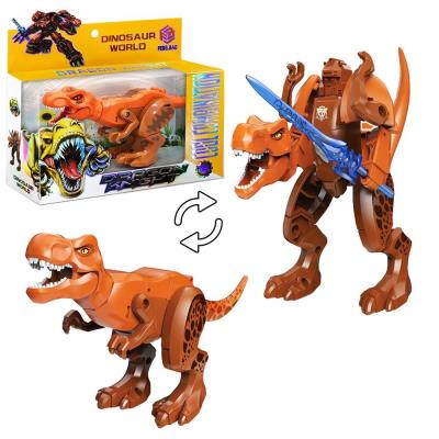 Opakowanie Robot dinozaur 2w1